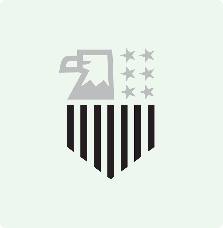 An image of the new VA logo with the Stripes isolated