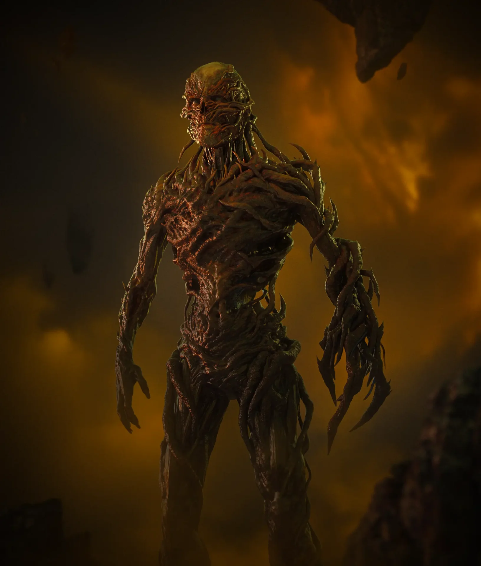Vecna concept art by Michael Maher Jr.