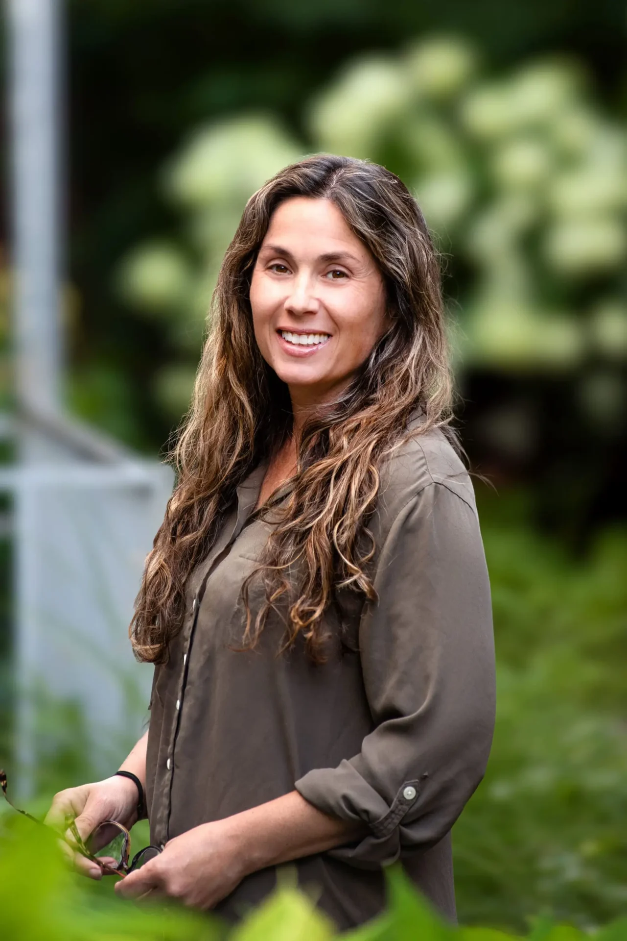 A headshot of Lesley Mason