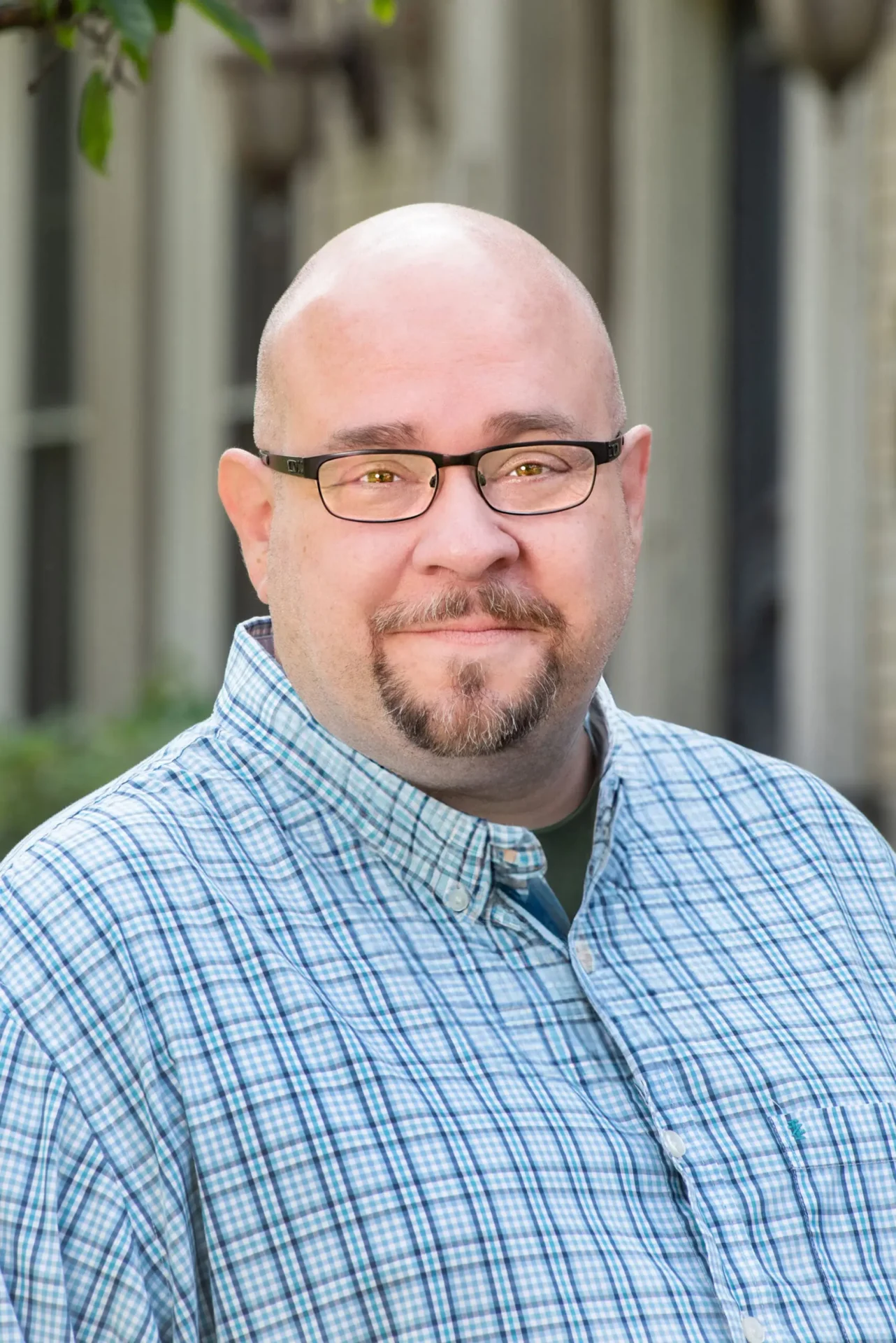 A headshot of Christopher Blitz