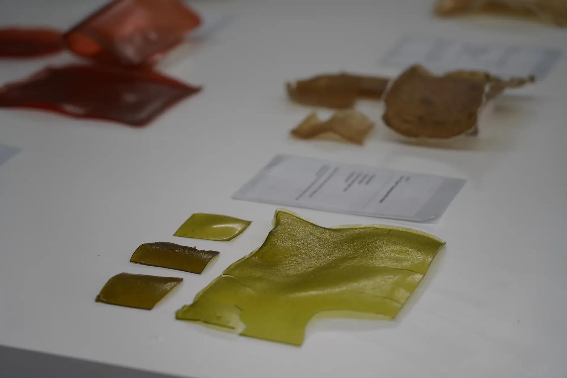 Biodesign project, packaging made from local food waste streams