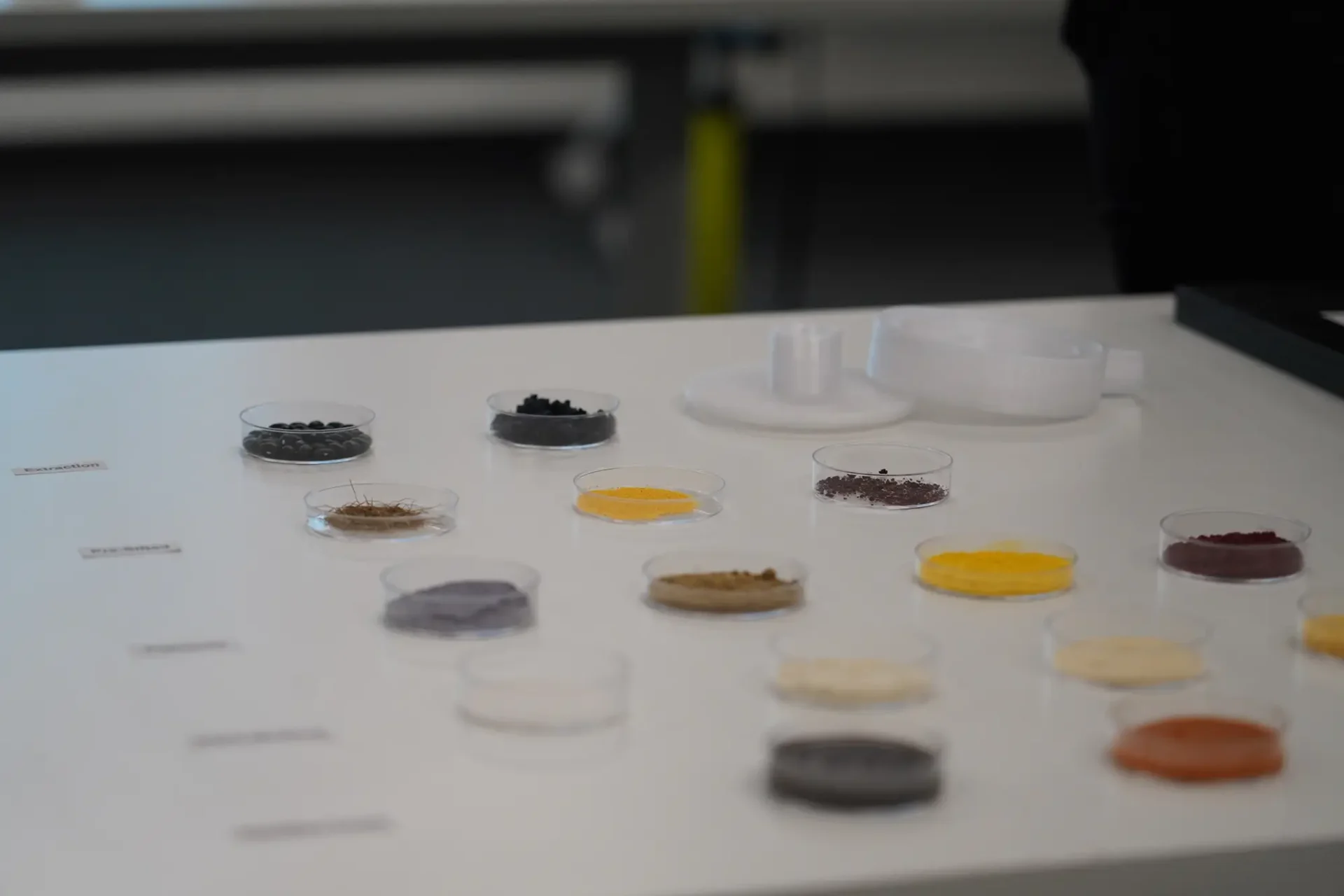 Biodesign project of temporary bio-based spray paint system.