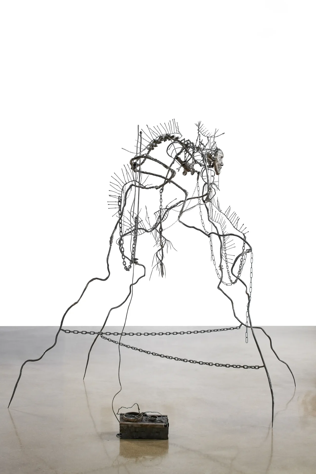 7 foot tall Figurative sculpture