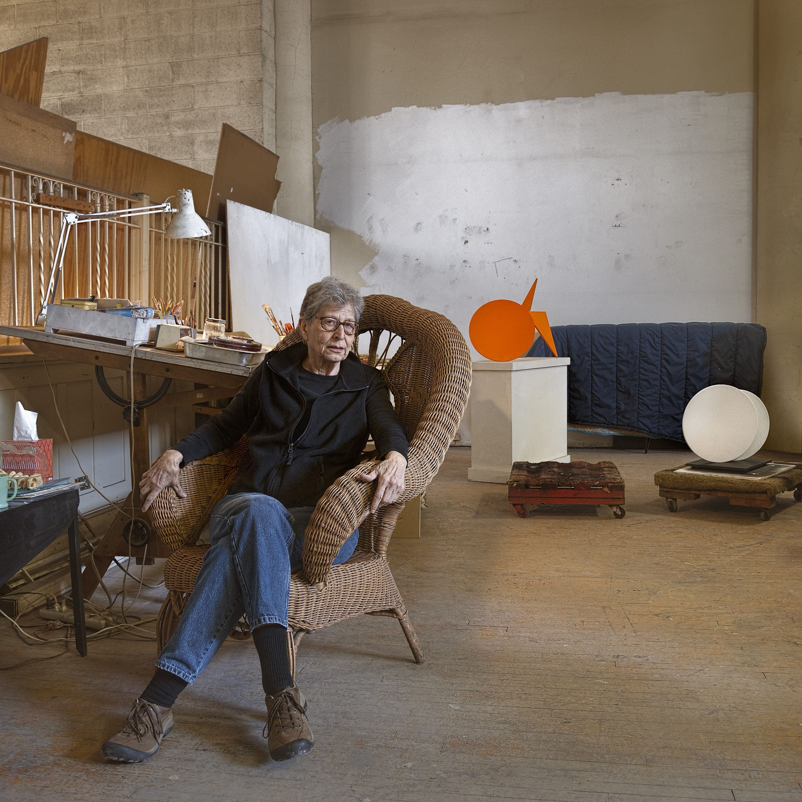 At Age 86, Alumna Lois Teicher ’79 CR Plans Her Next Major Abstract Sculpture