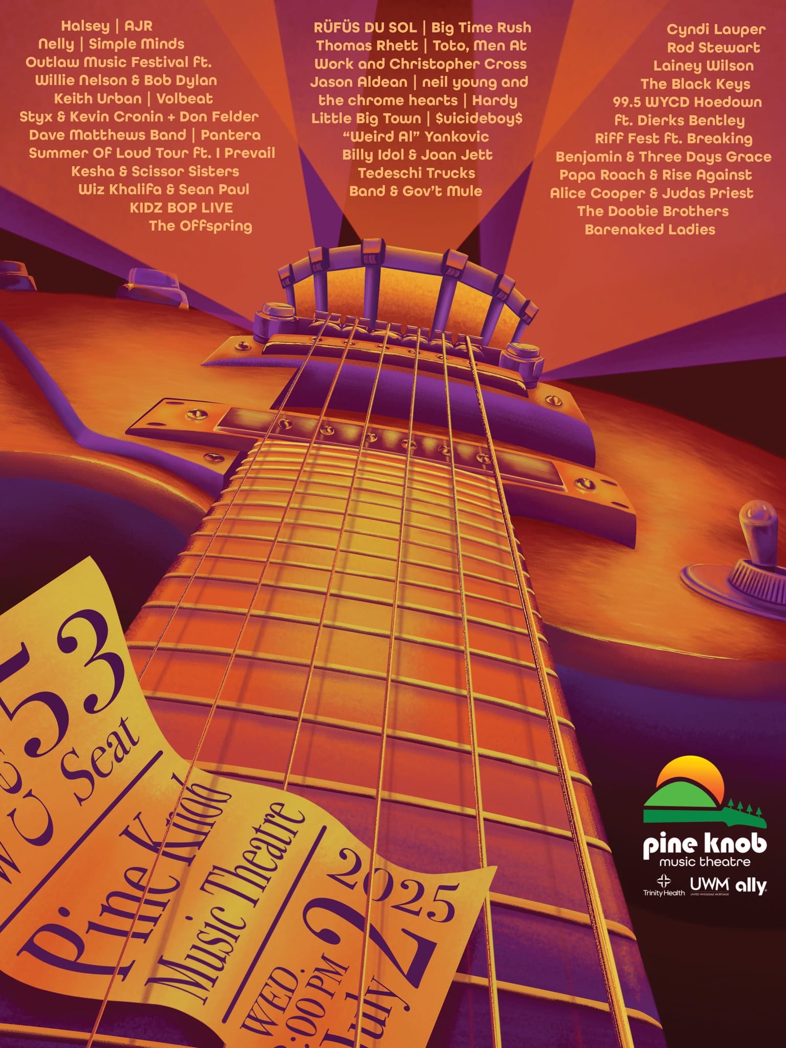 CCS Student Penny Livingston Wins 2025 Pine Knob Music Theatre Poster Competition