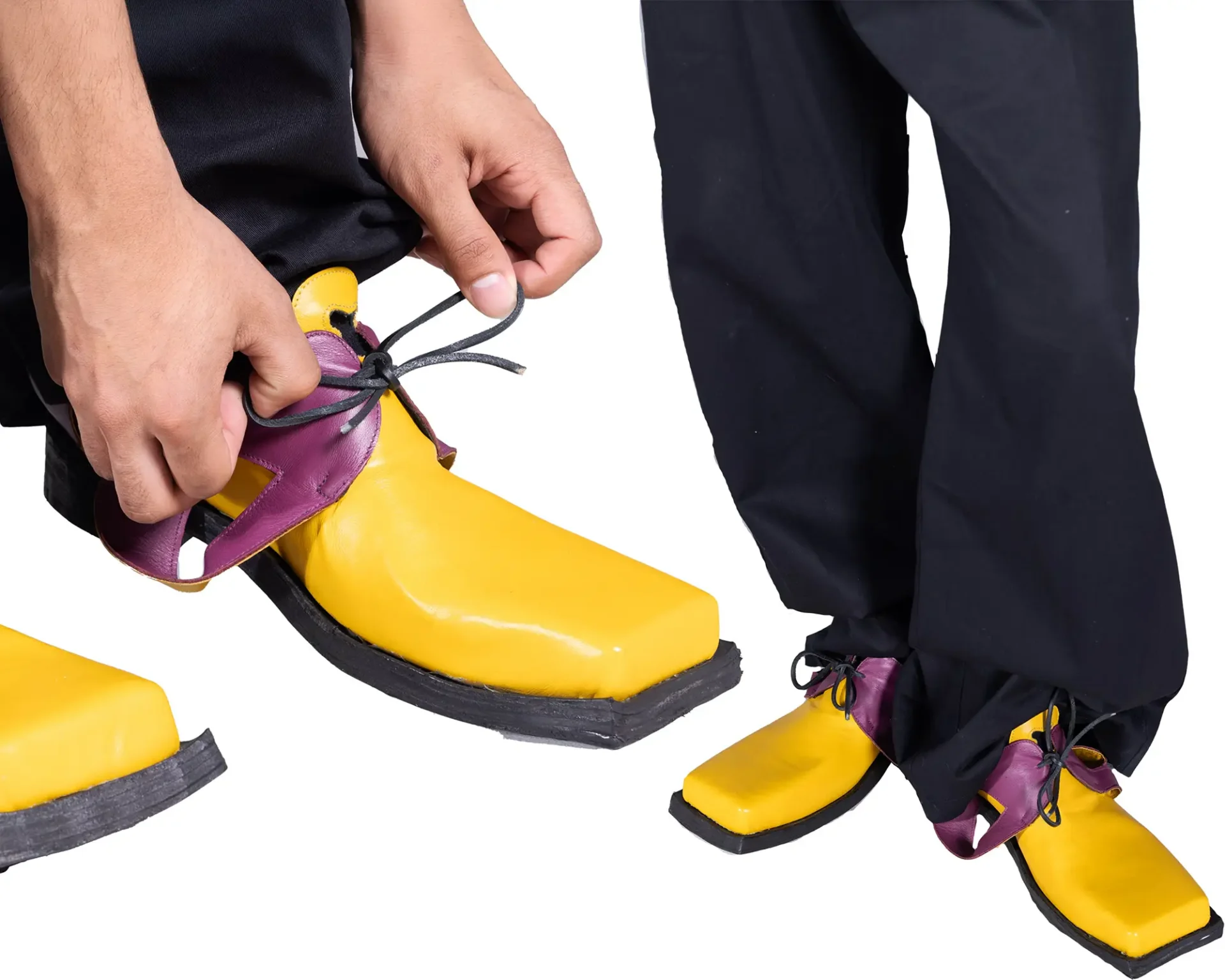 Leather shoes