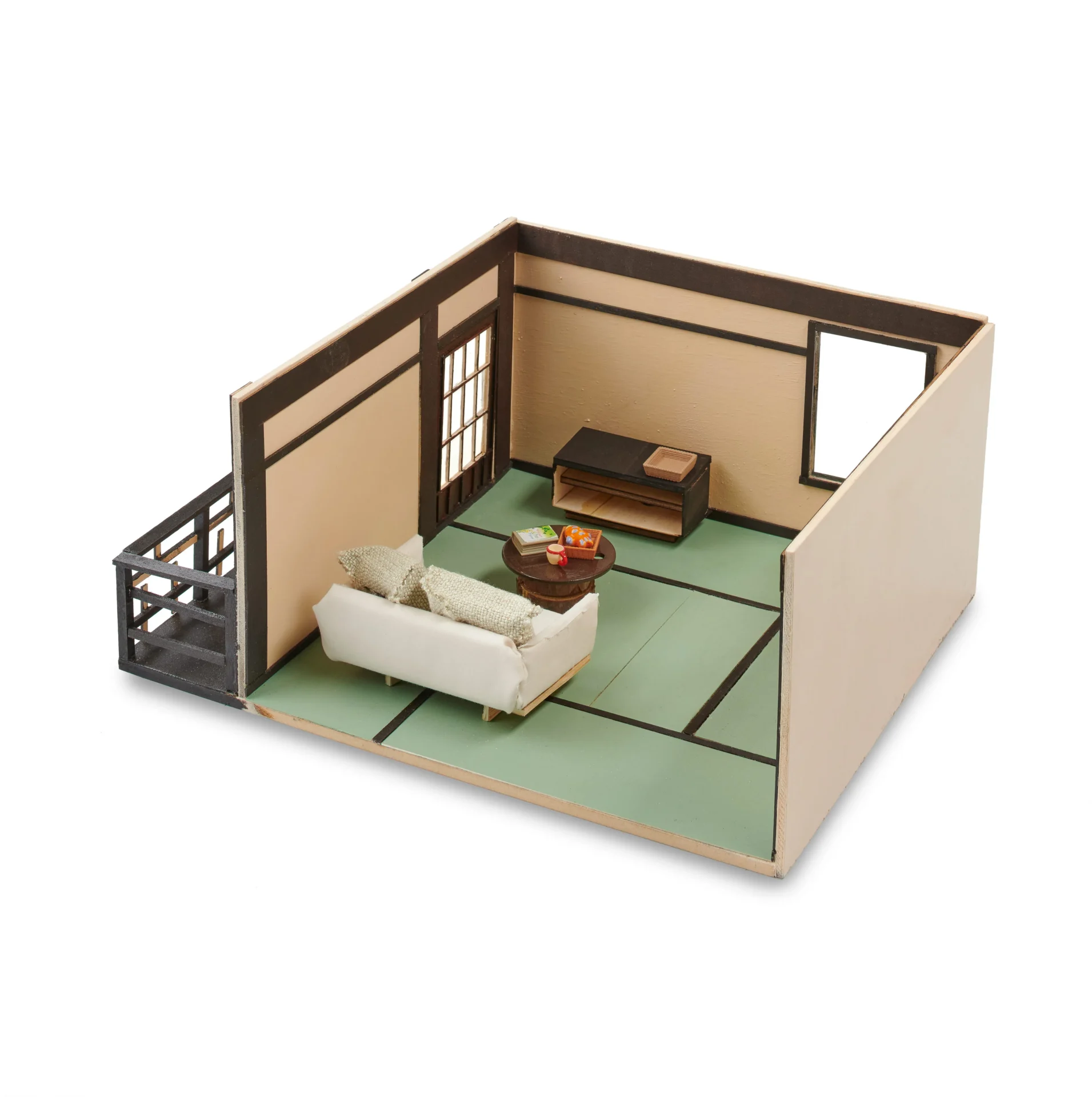 Traditional Modern Japanese Treehouse 3D model