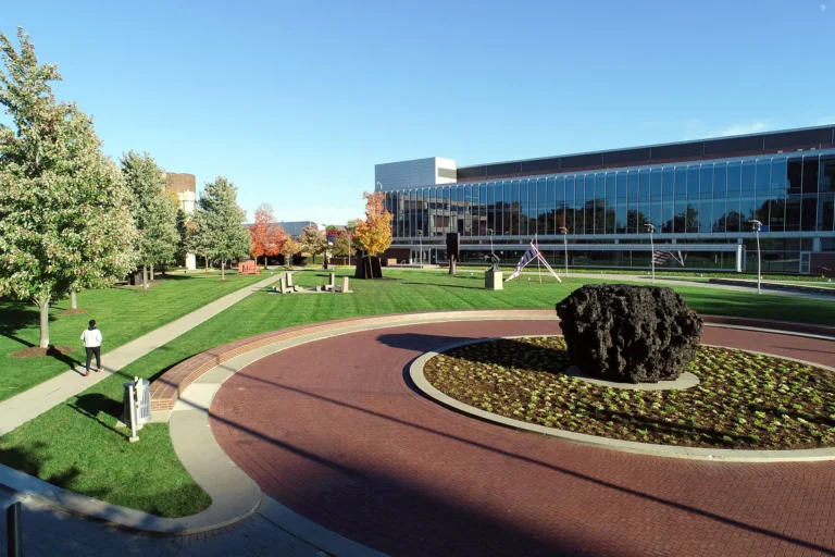 A shot of the Ford campus