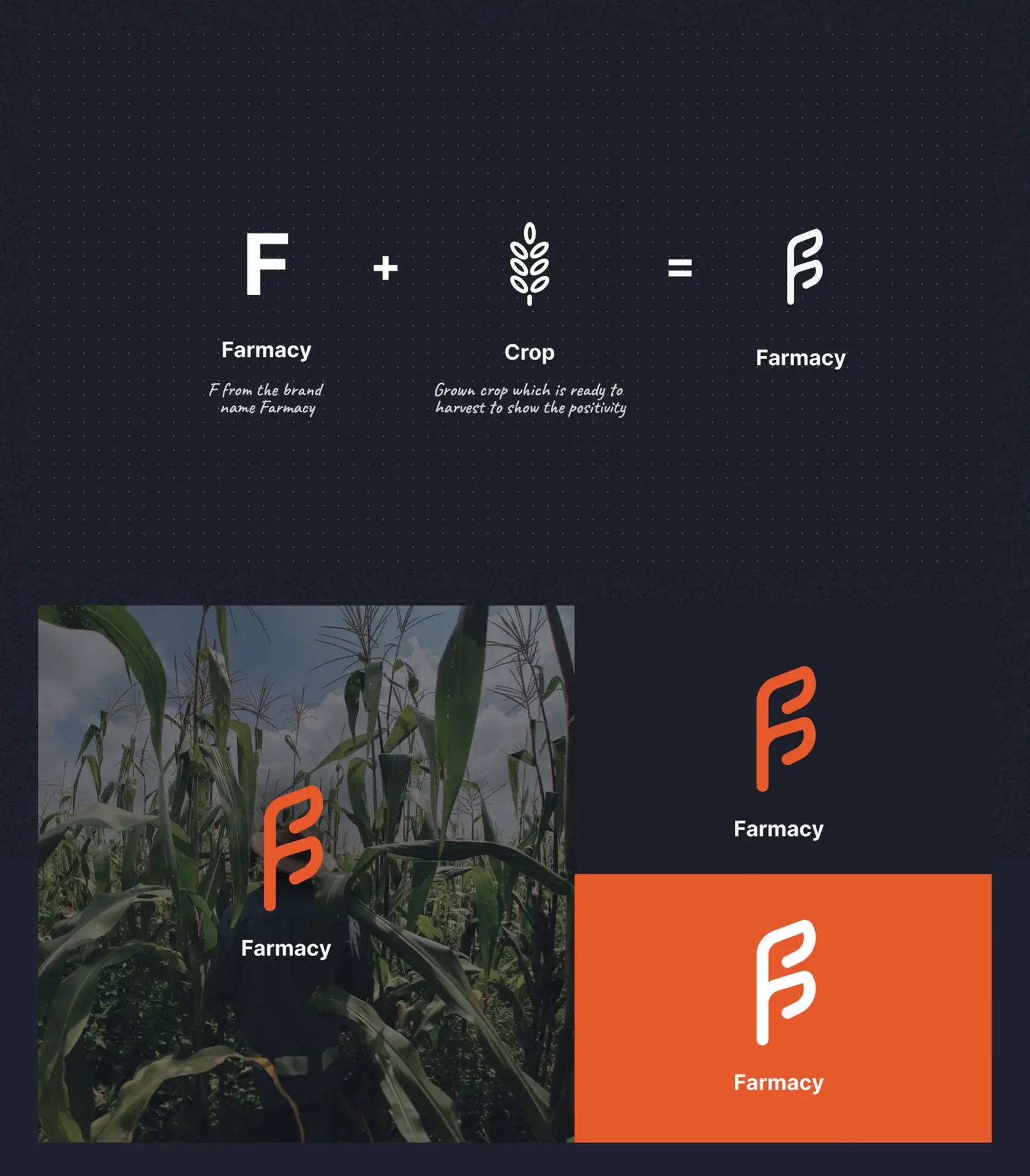 Logo branding for Farmacy app