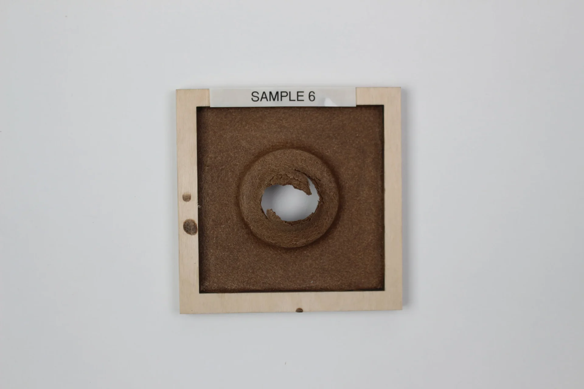 A successful sample form
