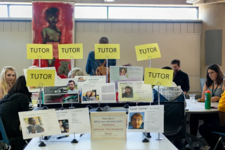 Center for Tutoring and Writing on campus.