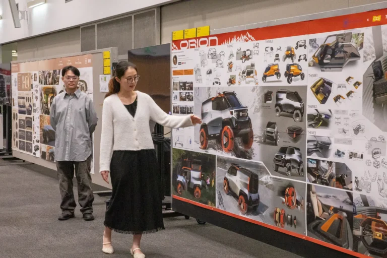 General Motors sponsored project with Transportation Design students.