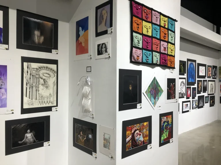 Scholastics Art Awards student work fills walls across CCS's campus each year.