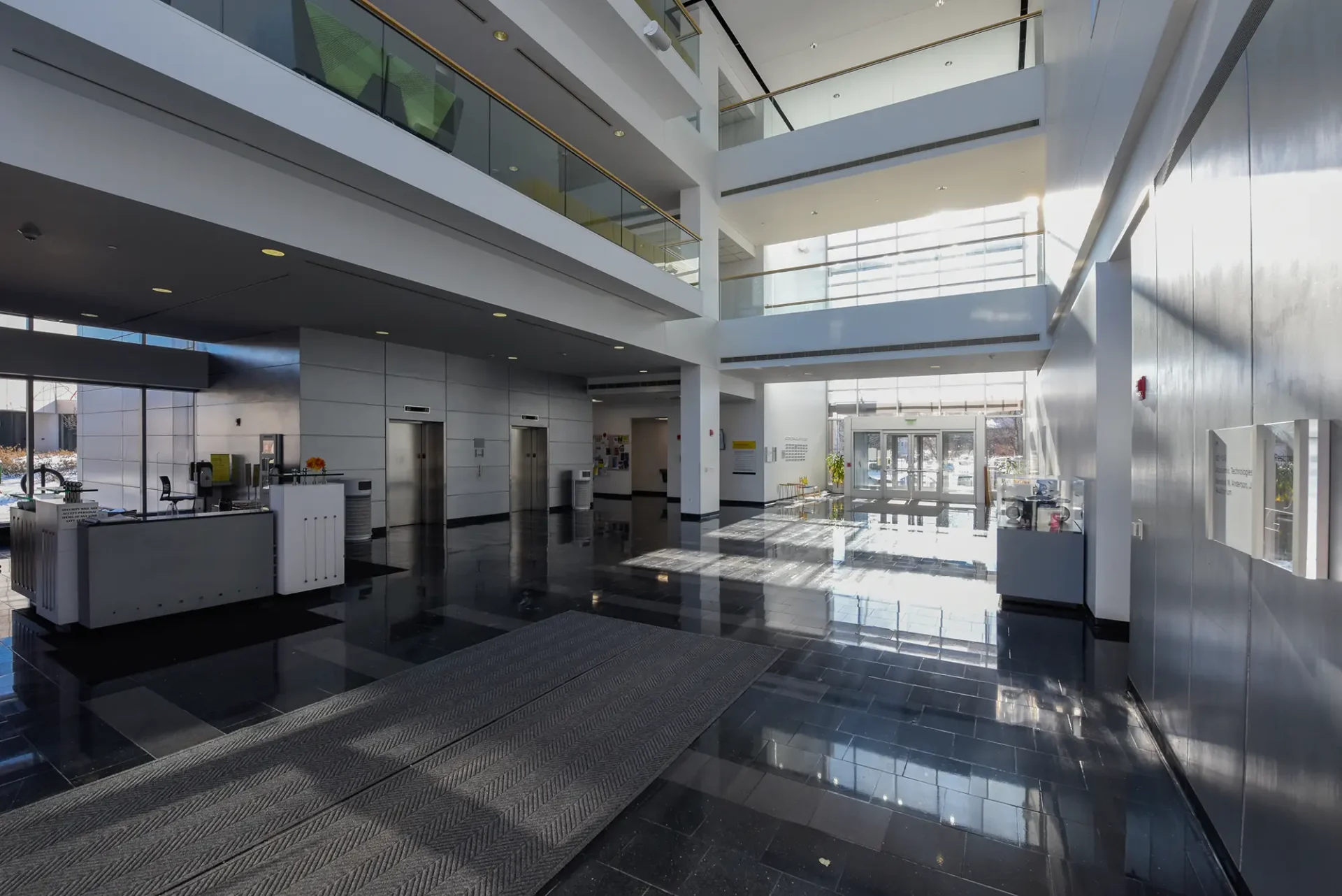 Walter B. Ford II building atrium.